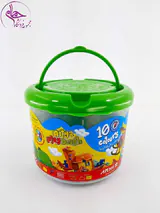 خمیر سطلی 10رنگ 1068 همراه DVD آریا